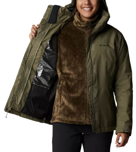 Columbia Bugaboo II Fleece Interchange women's ski jacket